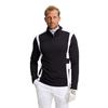 J.Lindeberg Gents Finn ¼ Zip Midlayer Black (9999)