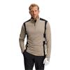 J.Lindeberg Gents Finn ¼ Zip Midlayer Brindle (U144)