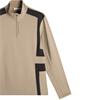 J.Lindeberg Gents Finn ¼ Zip Midlayer Brindle (U144)