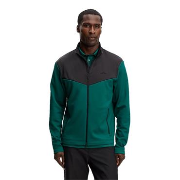 J.Lindeberg Gents Maclean Zip Midlayer Forest Biome (M334)