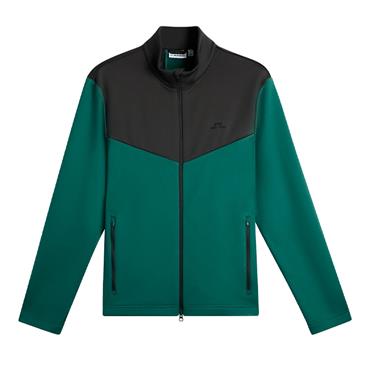 J.Lindeberg Gents Maclean Zip Midlayer Forest Biome (M334)