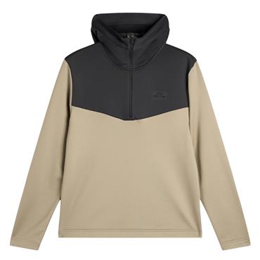J.Lindeberg Gents Maclean ¼ Zip Hood Brindle (U144)