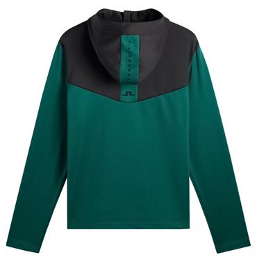J.Lindeberg Gents Maclean ¼ Zip Hood Forest Biome (M334)