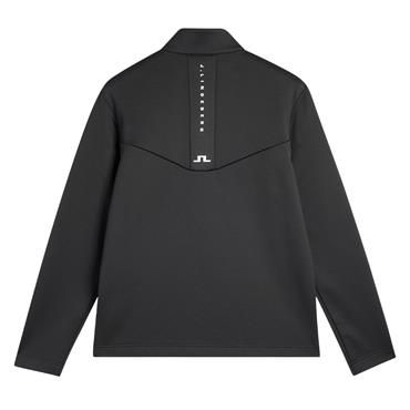 J.Lindeberg Gents Maclean ¼ Zip Midlayer Black (9999)