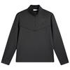 J.Lindeberg Gents Maclean ¼ Zip Midlayer Black (9999)