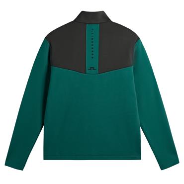 J.Lindeberg Gents Maclean ¼ Zip Midlayer Forest Biome (M334)