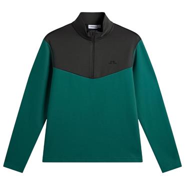 J.Lindeberg Gents Maclean ¼ Zip Midlayer Forest Biome (M334)