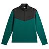 J.Lindeberg Gents Maclean ¼ Zip Midlayer Forest Biome (M334)
