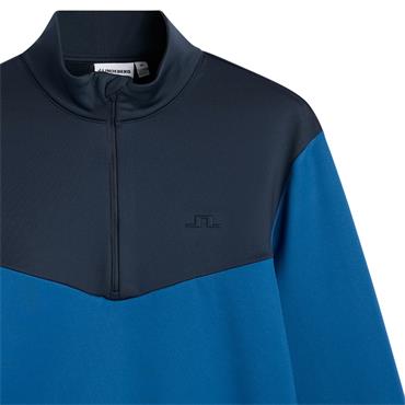 J.Lindeberg Gents Maclean ¼ Zip Midlayer Set Sail (O603)