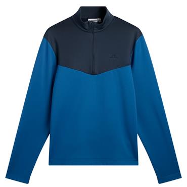 J.Lindeberg Gents Maclean ¼ Zip Midlayer Set Sail (O603)