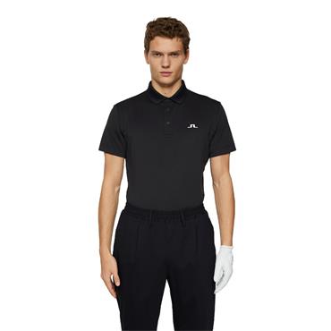 J.Lindeberg Gents Bridge Polo Shirt Black (9999)