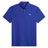 J.Lindeberg Gents Bridge Polo Shirt Clematis Blue (O356)