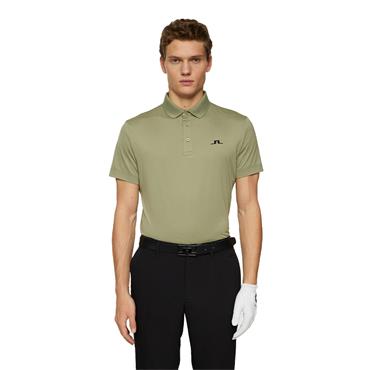 J.Lindeberg Gents Bridge Polo Shirt Oil Green (M311)