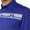 J.Lindeberg Gents Klas Polo Shirt Clematis Blue (O356)