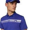 J.Lindeberg Gents Klas Polo Shirt Clematis Blue (O356)