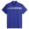 J.Lindeberg Gents Klas Polo Shirt Clematis Blue (O356)