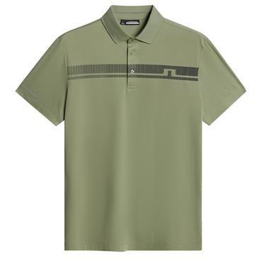 J.Lindeberg Gents Klas Polo Shirt Oil Green (M311)