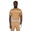 J.Lindeberg Gents Klas Polo Shirt Tigers Eye (E376)