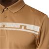 J.Lindeberg Gents Klas Polo Shirt Tigers Eye (E376)
