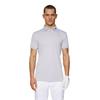 J.Lindeberg Gents KV Golf Polo Shirt Light Grey - Melange (U199)