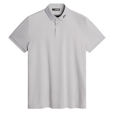 J.Lindeberg Gents KV Golf Polo Shirt Light Grey - Melange (U199)