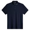 J.Lindeberg Gents KV Golf Polo Shirt Navy (6855)