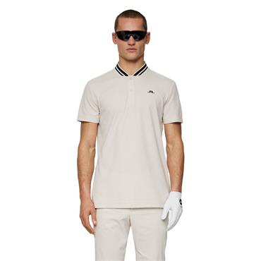 J.Lindeberg Gents Tyson Polo Shirt Moonbeam (U029)