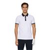 J.Lindeberg Gents Bay Slim Polo Shirt White (0000)