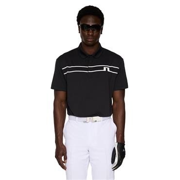 J.Lindeberg Gents Klas Polo Shirt Black (9999)
