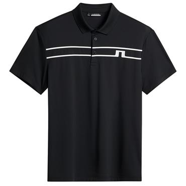 J.Lindeberg Gents Klas Polo Shirt Black (9999)