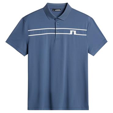 J.Lindeberg Gents Klas Polo Shirt Vintage Indigo (O319)