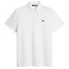J.Lindeberg Gents Peat Polo Shirt White (0000)