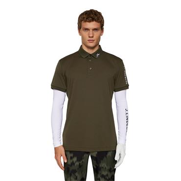J.Lindeberg Gents Tour Tech Polo Shirt Forest Green (M354)