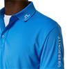 J.Lindeberg Gents Tour Tech Polo Shirt Sonic Blue (O556)