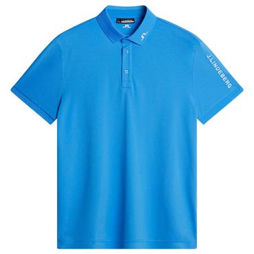 J.Lindeberg Gents Tour Tech Polo Shirt Sonic Blue (O556)
