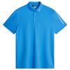 J.Lindeberg Gents Tour Tech Polo Shirt Sonic Blue (O556)