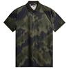 J.Lindeberg Gents Tour Tech Print Polo Shirt Warp Forest (M538)