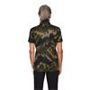 J.Lindeberg Gents Tour Tech Print Polo Shirt Warp Forest (M538)