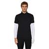 J.Lindeberg Gents KV Print Polo Shirt Black (9999)