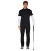 J.Lindeberg Gents KV Print Polo Shirt Black (9999)