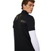 J.Lindeberg Gents KV Print Polo Shirt Black (9999)