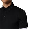 J.Lindeberg Gents KV Print Polo Shirt Black (9999)