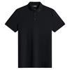 J.Lindeberg Gents KV Print Polo Shirt Black (9999)