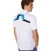 J.Lindeberg Gents KV Print Polo Shirt White (0000)