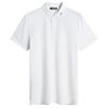 J.Lindeberg Gents KV Print Polo Shirt White (0000)