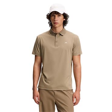 J.Lindeberg Gents Bridge Polo Shirt Brindle (U144)