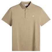 J.Lindeberg Gents Bridge Polo Shirt Brindle (U144)