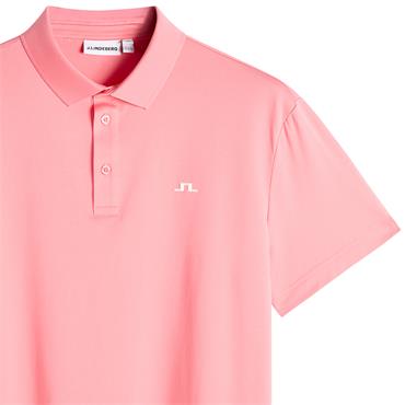 J.Lindeberg Gents Bridge Polo Shirt Flamingo Plume (S226)