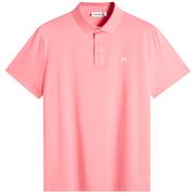 J.Lindeberg Gents Bridge Polo Shirt Flamingo Plume (S226)