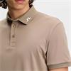 J.Lindeberg Gents  KV Polo Shirt Brindle (U144)